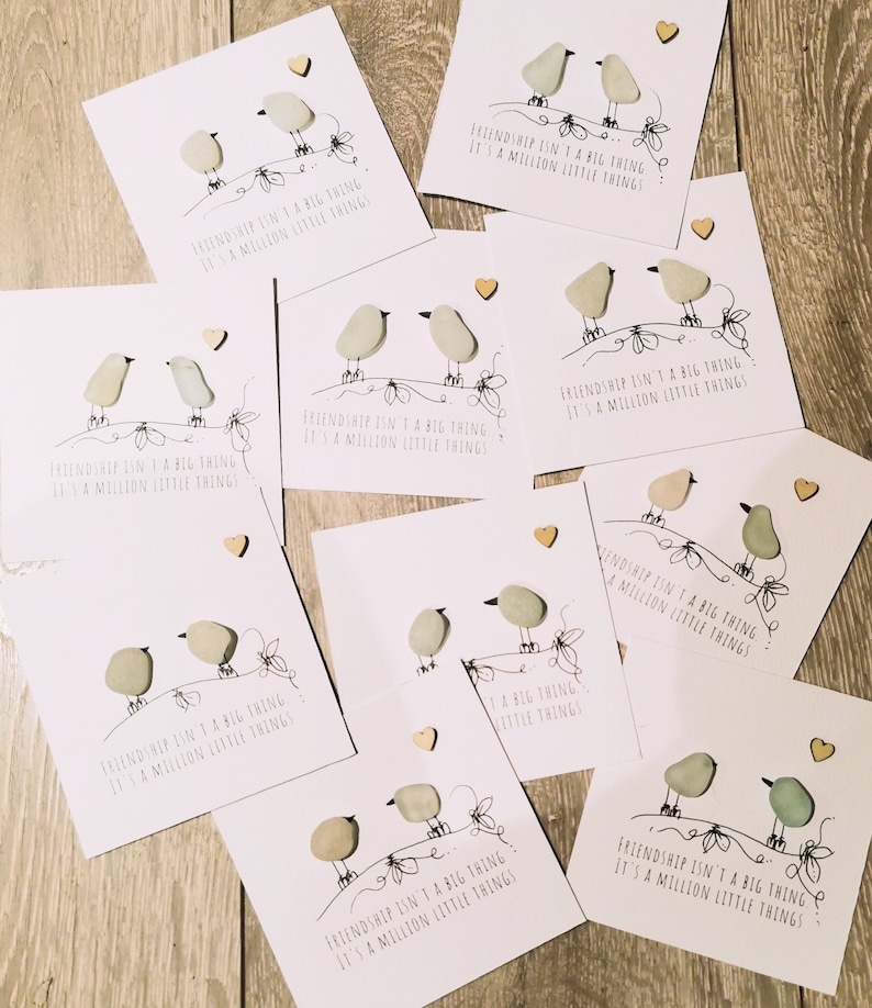 ❤️Friendship Little Things Seaglass Art