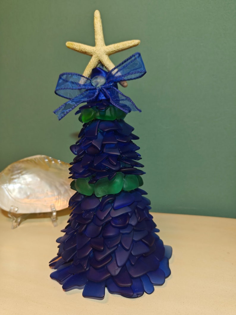 Coastal  Sea Glass Tree