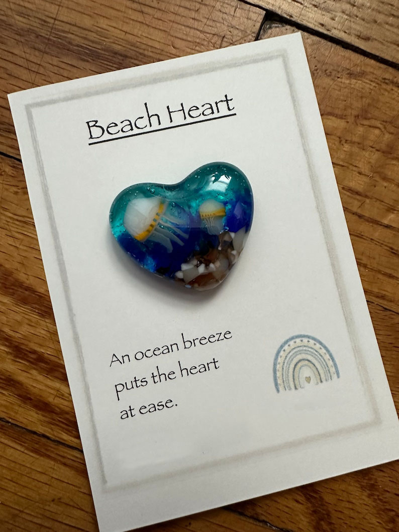 🔥LAST DAY 49% OFF - 🎁Glass Beach Pocket Heart