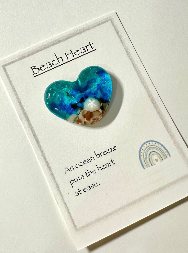🔥LAST DAY 49% OFF - 🎁Glass Beach Pocket Heart