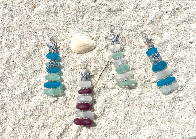 2025 Sea Glass Tree Ornament 