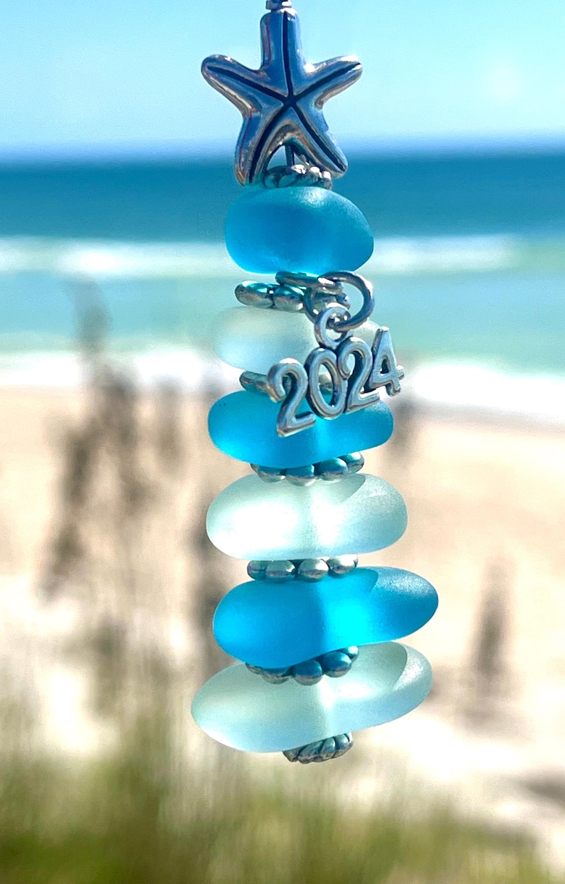 2025 Sea Glass Tree Ornament 