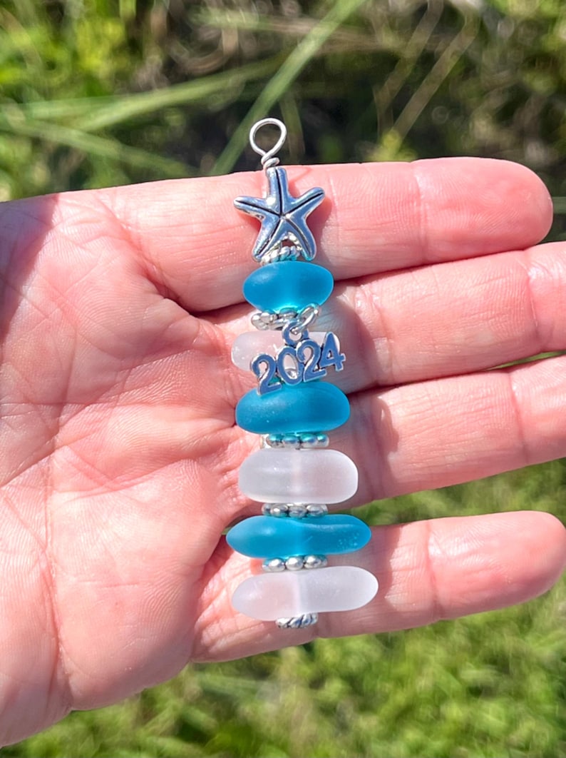 2025 Sea Glass Tree Ornament 