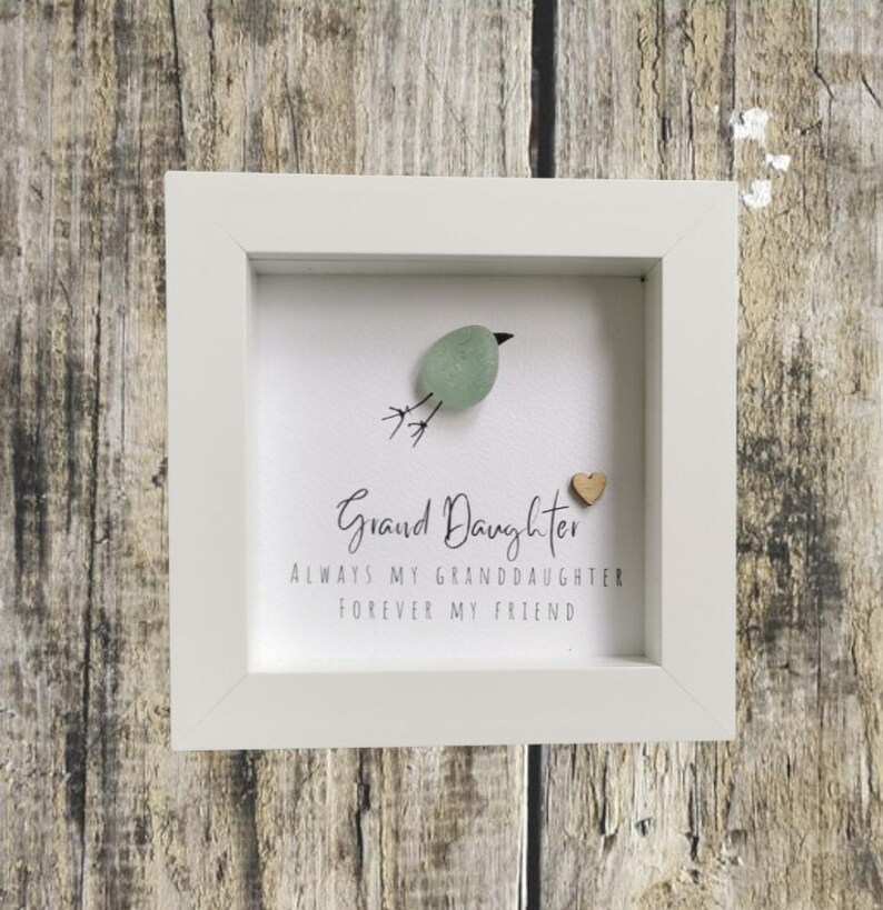 Sea Glass Granddaughter Art