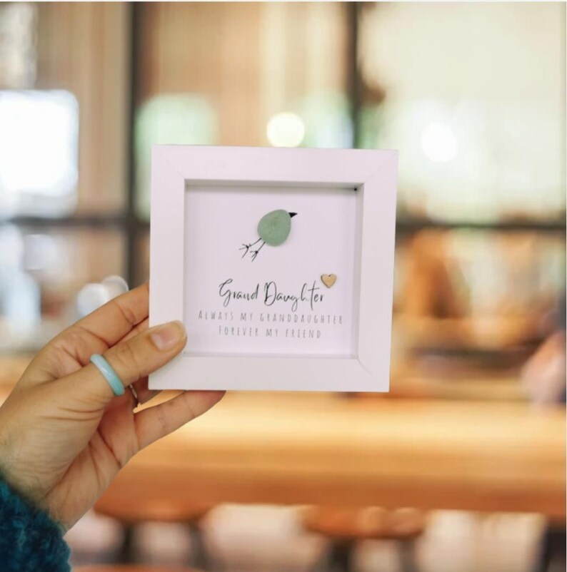 Sea Glass Granddaughter Art