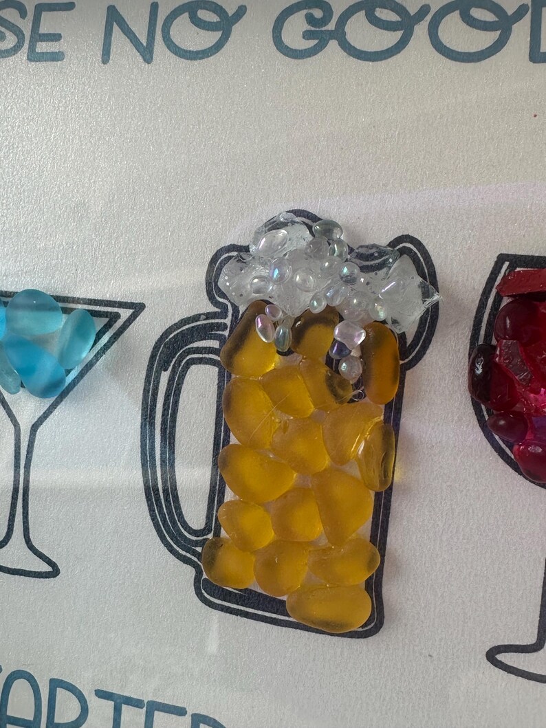 Sea Glsss Art Happy Hour Cocktails 