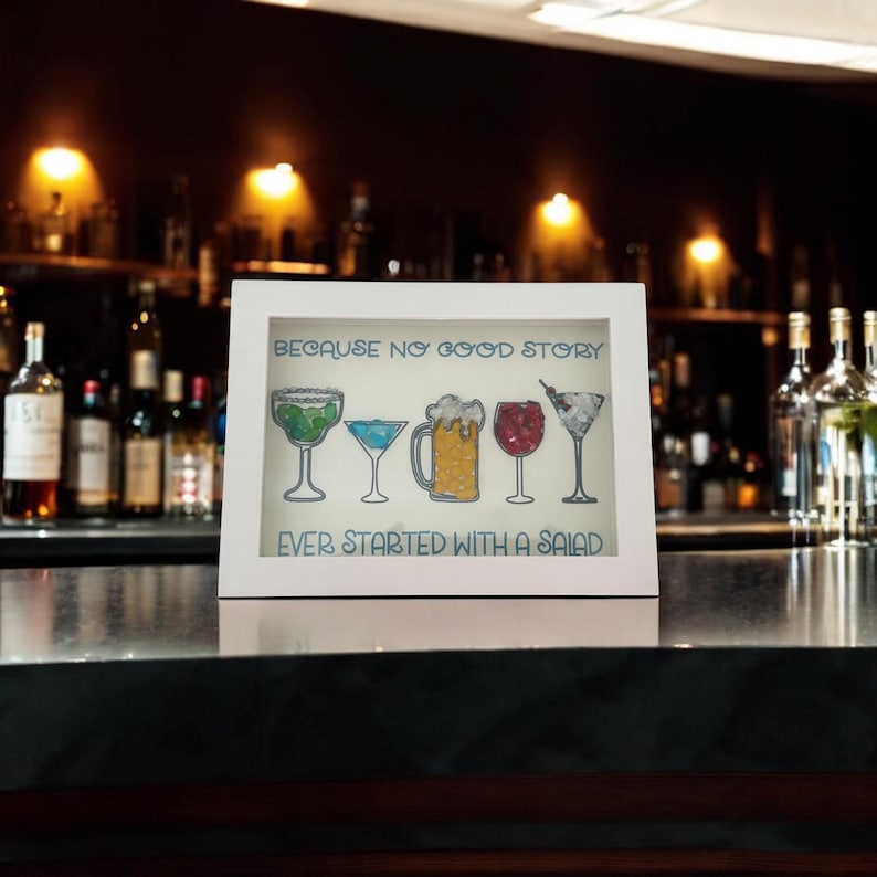 Sea Glsss Art Happy Hour Cocktails 