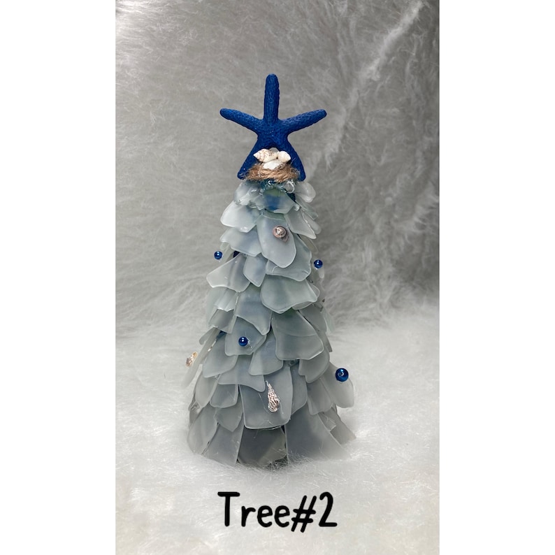 Coastal Sea Glass Trees