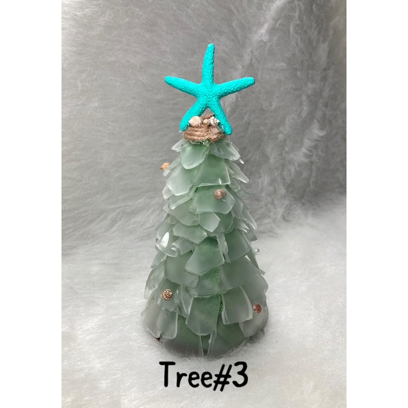 Coastal Sea Glass Trees