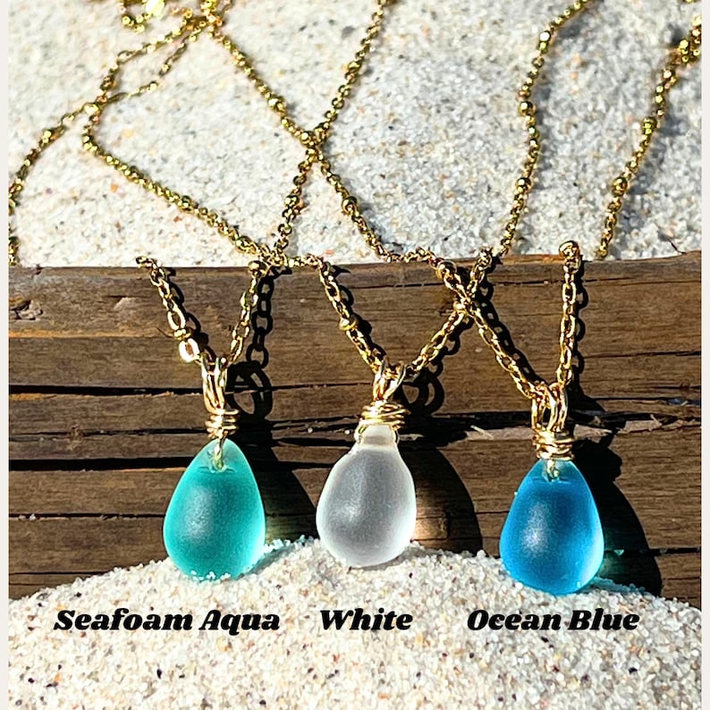  Sea Glass Soul Sister Necklace