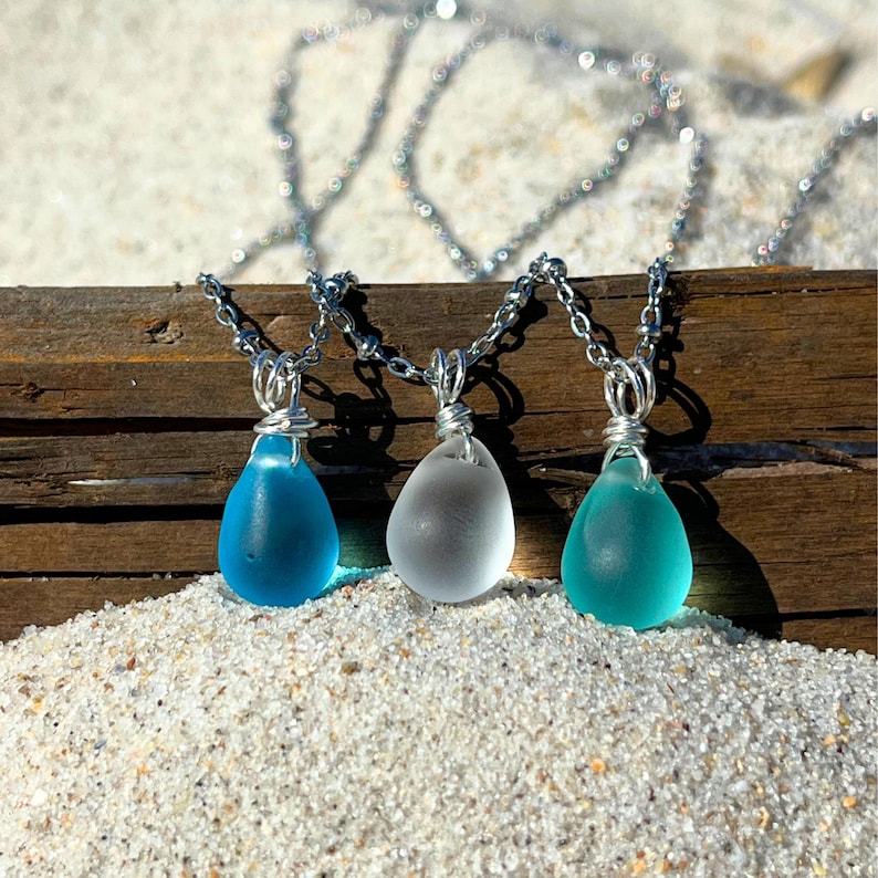  Sea Glass Soul Sister Necklace