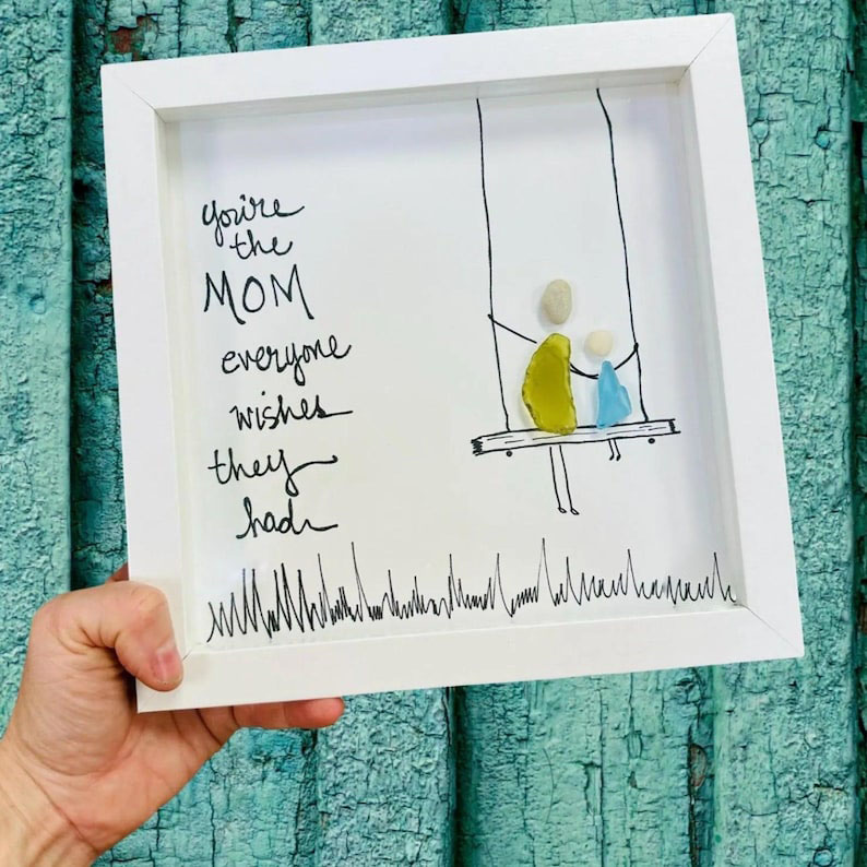 Sea Glass Mom Art 