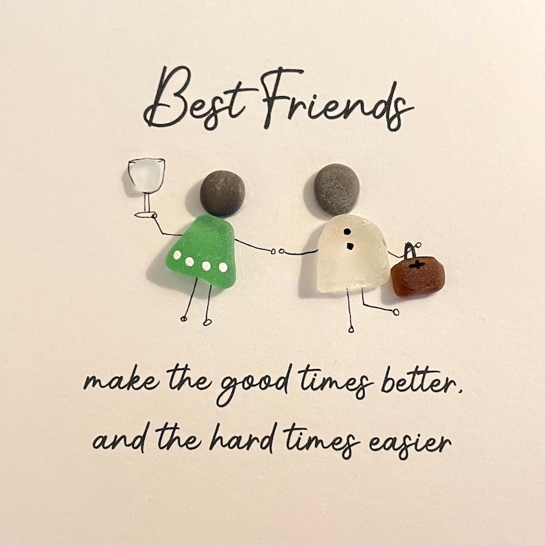Sea Glass Friends Art 