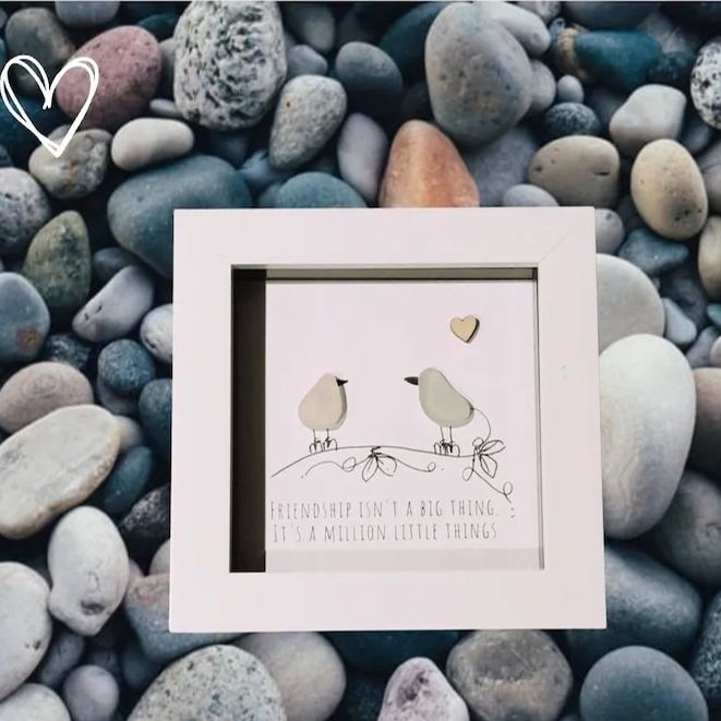 ❤️Friendship Little Things Seaglass Art