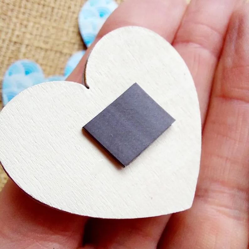 Sea Glass Bird Fridge Magnet Ornament