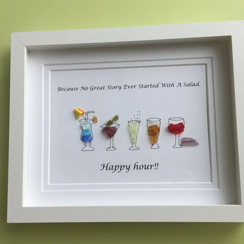 欢乐时光鹅卵石艺术