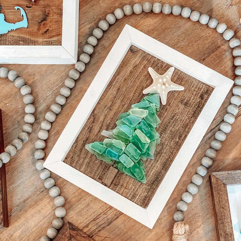 Sea Glass Christmas Tree