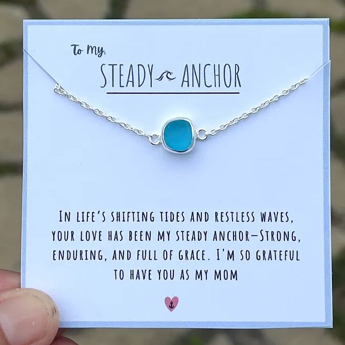 Sea Glass Bracelet for Mom 