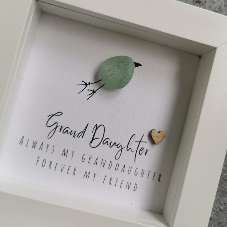 Sea Glass Granddaughter Art