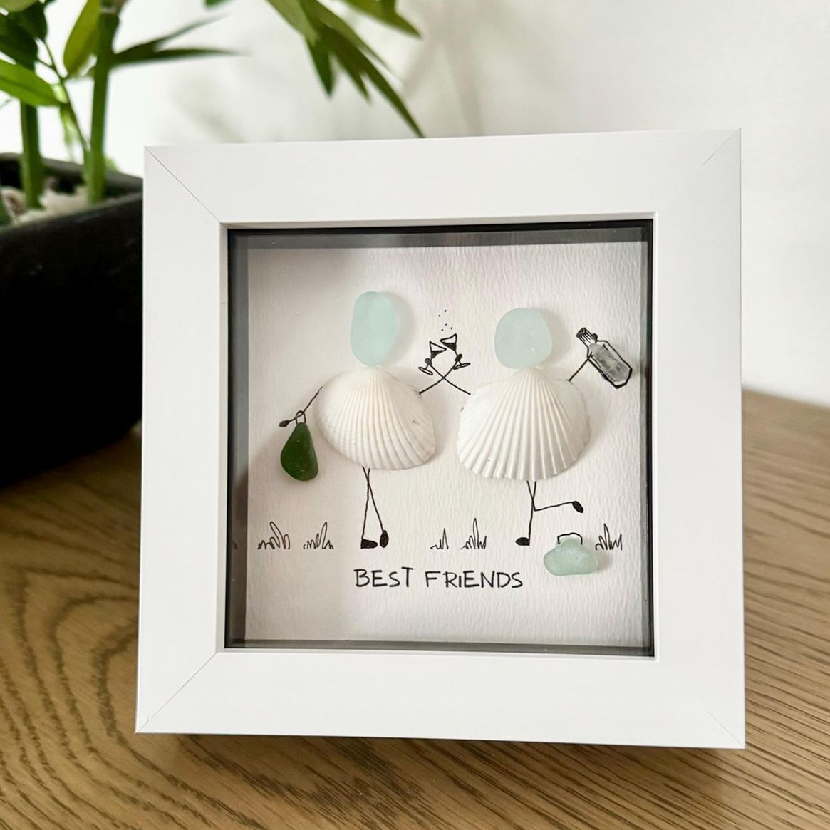 Sea Glass Best Friend Gift