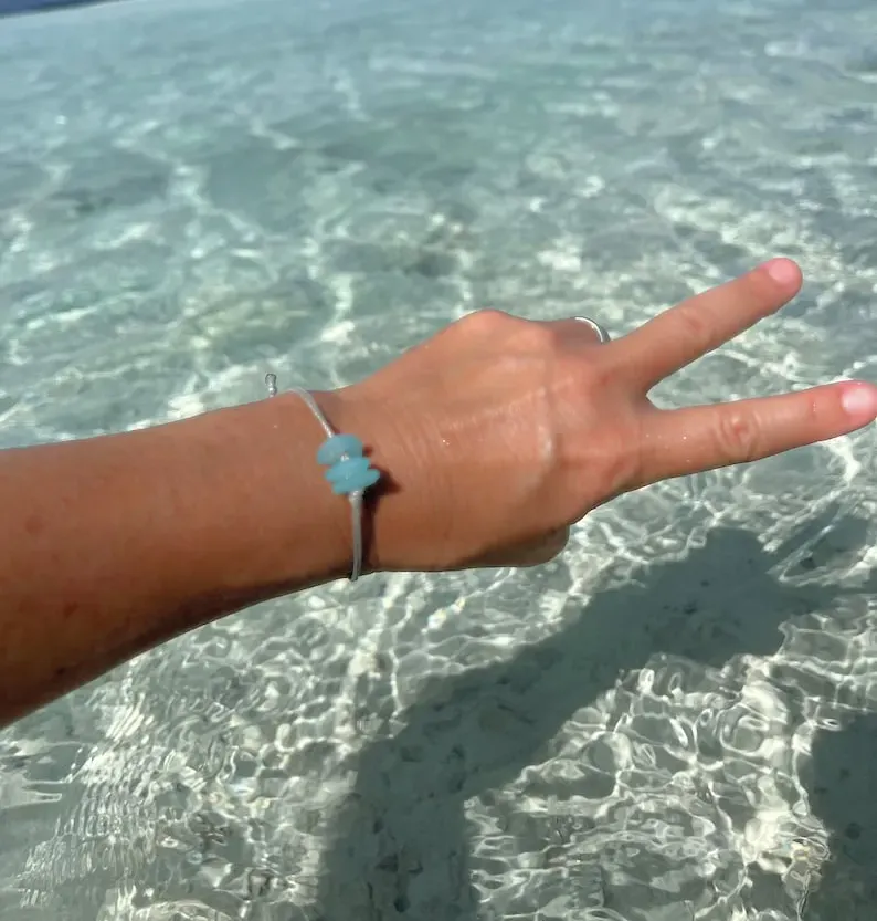 Soul Sister Bracelet Sea Glass Bracelet 