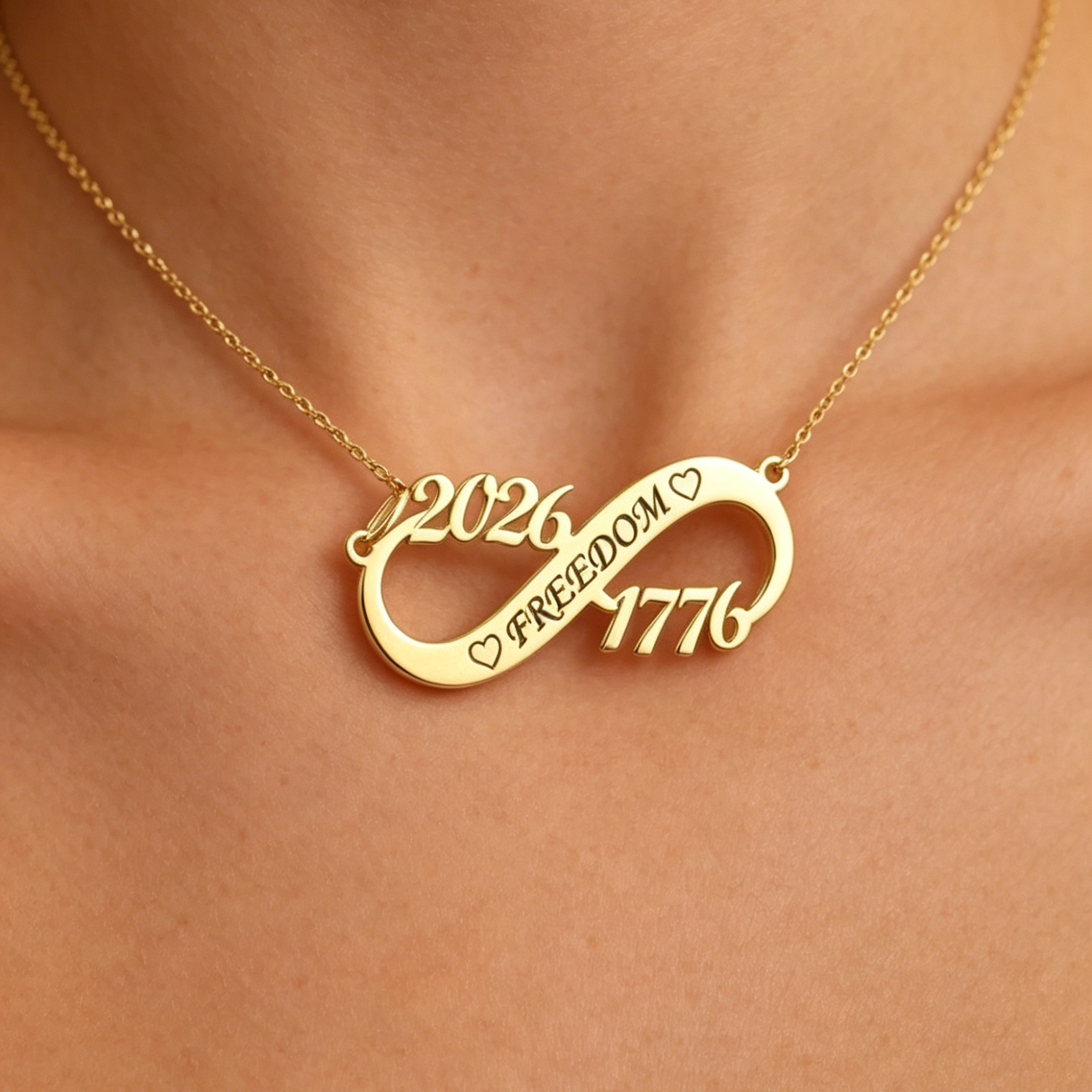 250th Anniversary Infinity Necklaces