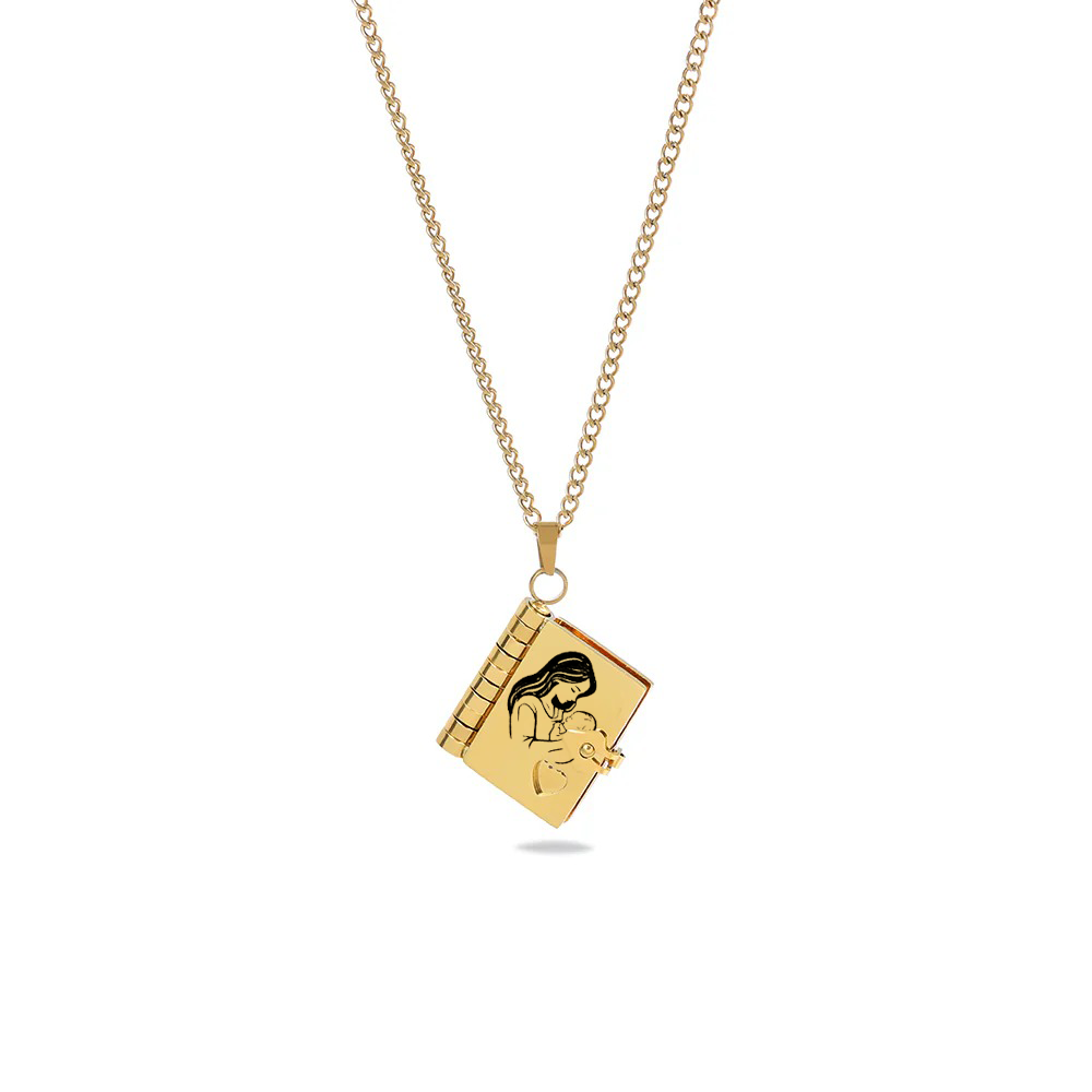 For Mom - My Perfect Mom Book Necklace