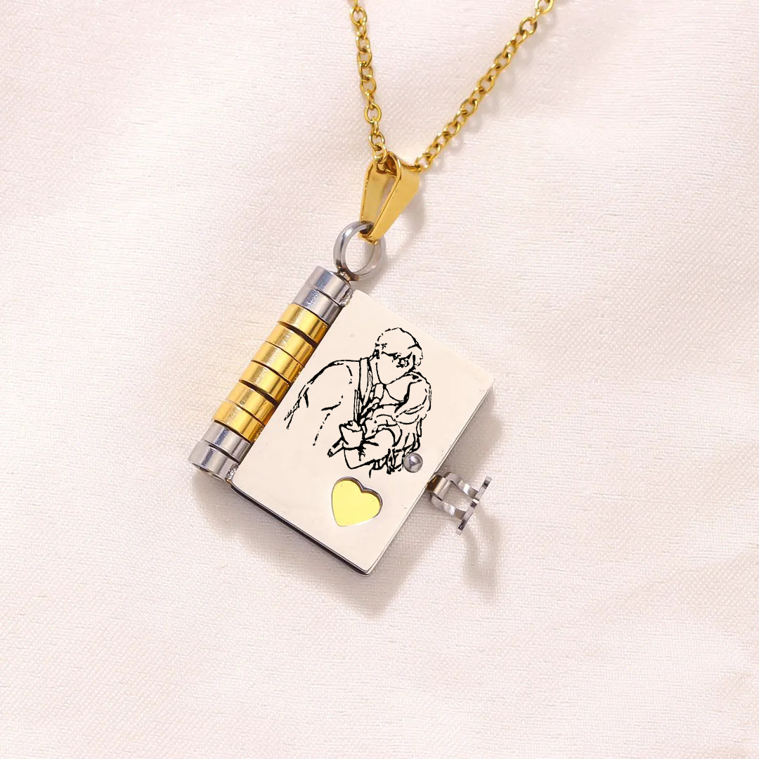 For Love - My Special Guy Book Necklace