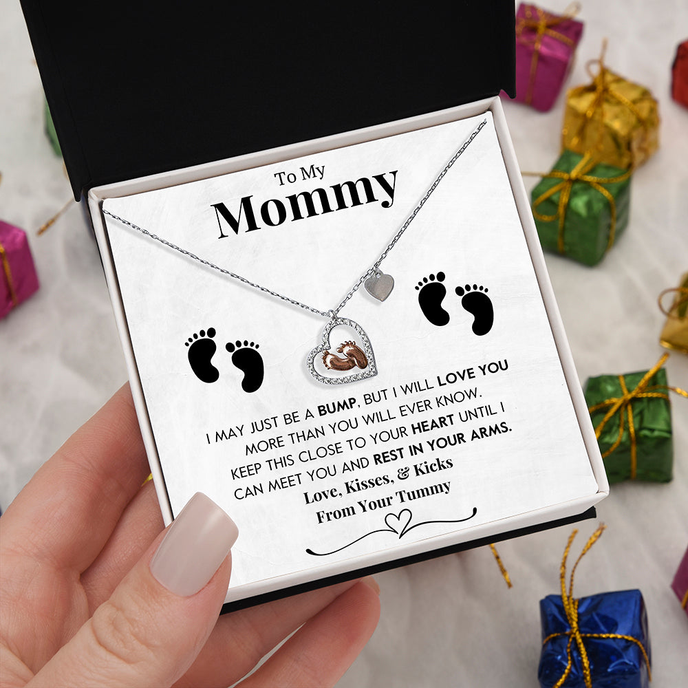 Gift for Mommy "Rest In Your Arms" Necklace