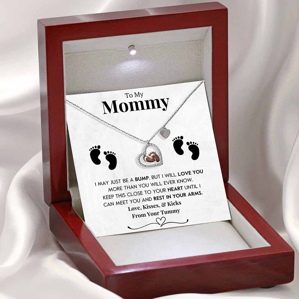 Gift for Mommy "Rest In Your Arms" Necklace
