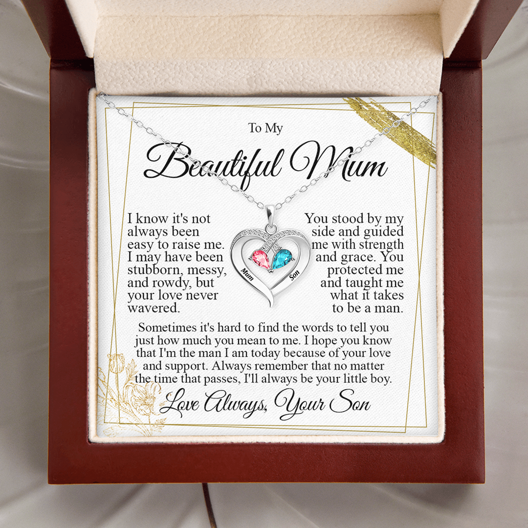 To my Mum - Family necklace