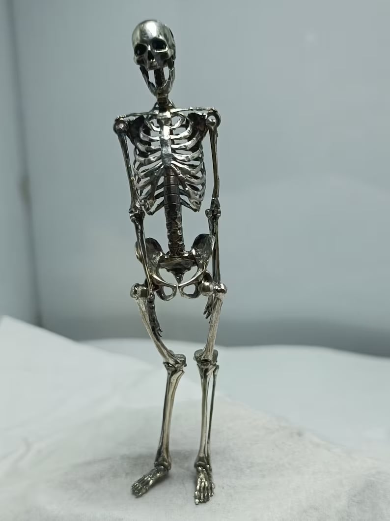 Rider Skeleton necklace