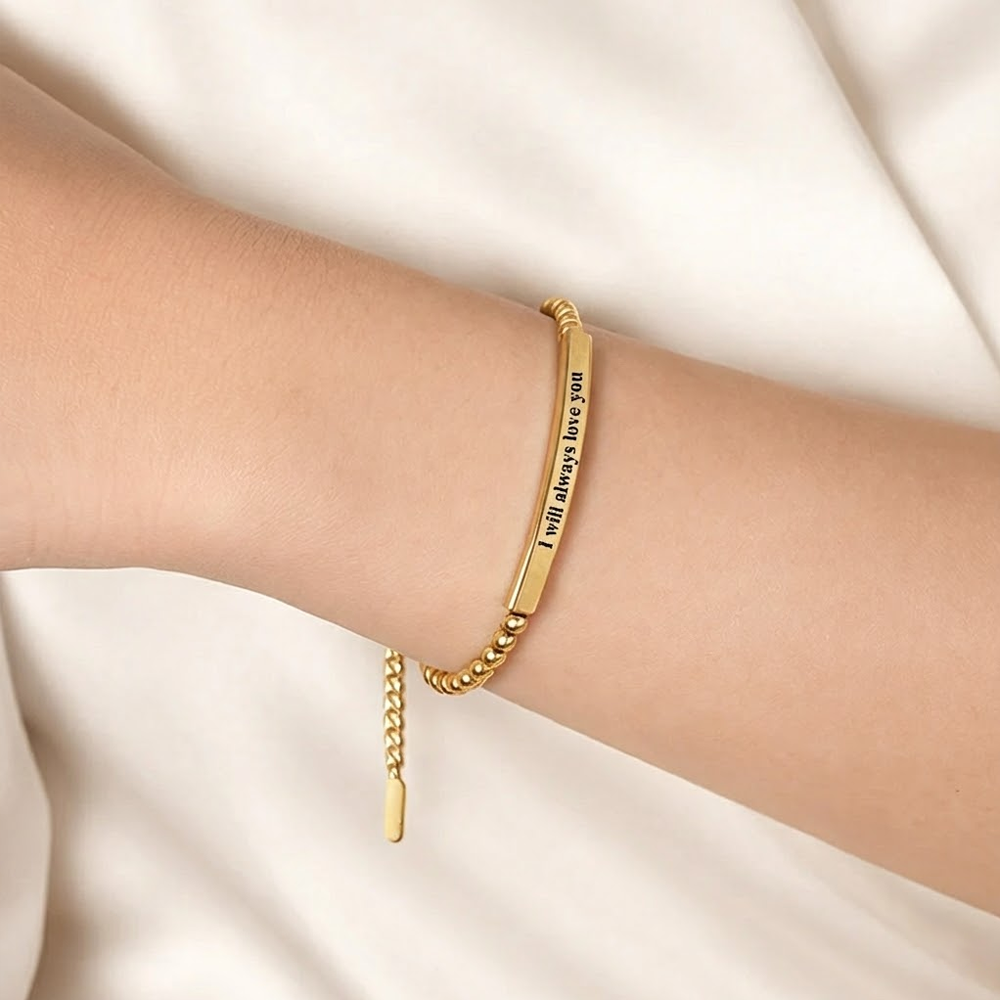 To my Queen - Faith Bracelet