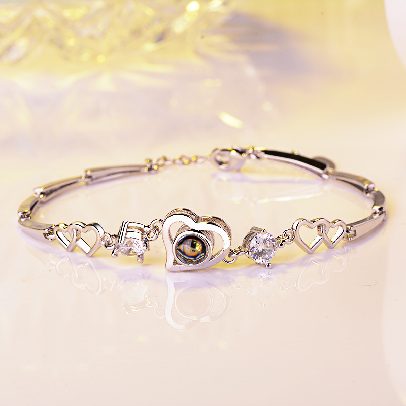 100 LANGUAGES "I LOVE YOU" RING, Necklace,Bracelets