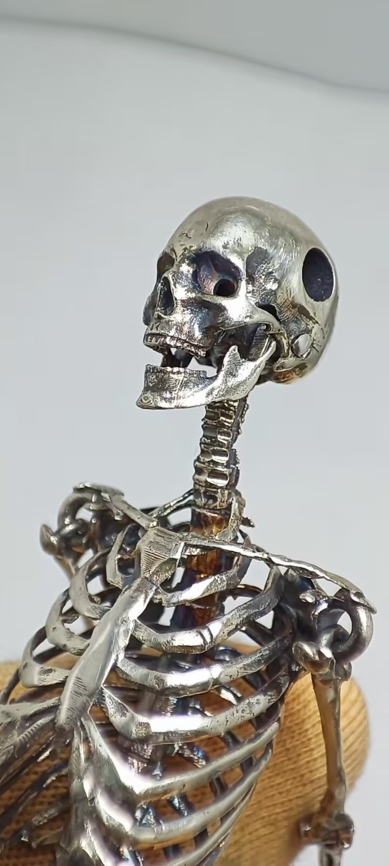 Rider Skeleton necklace