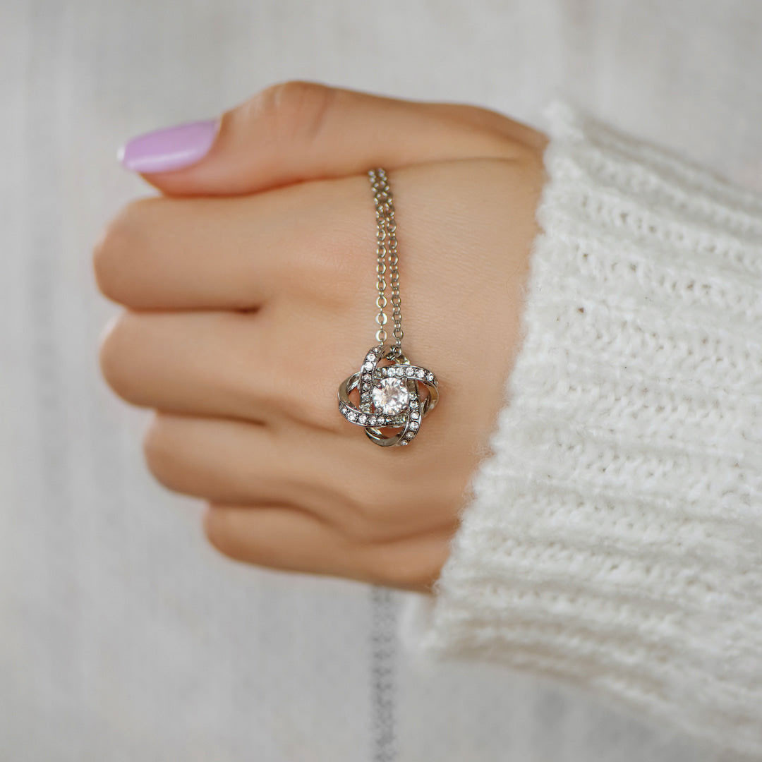Mum Thank You So Much For Everything Your Are - Love Knot Necklace