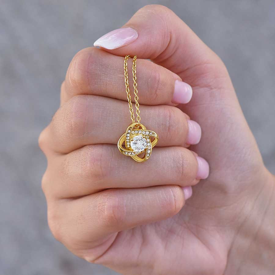 Mum Thank You So Much For Everything Your Are - Love Knot Necklace