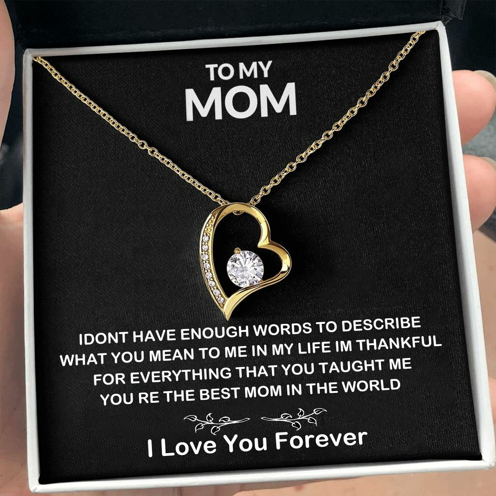 Happy Mothers Day To My Loving Mom - Forever Love - There will never be enough words