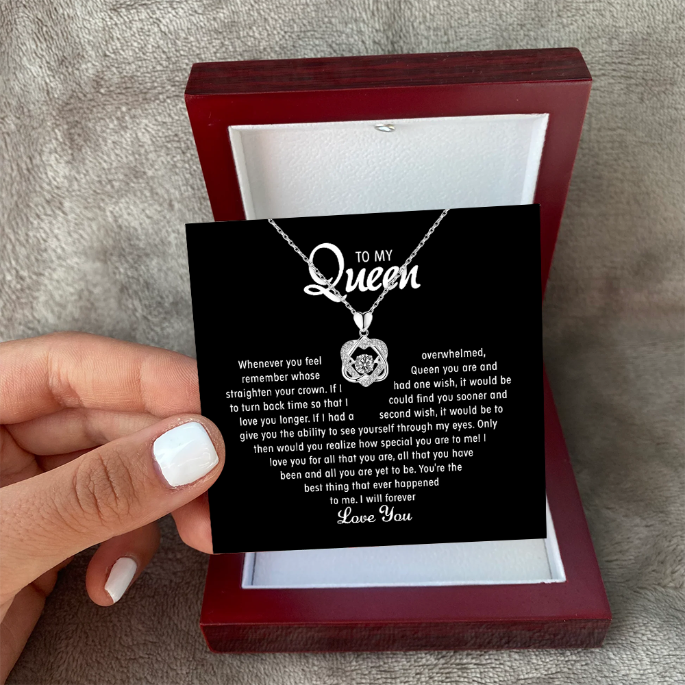 To my Queen - Infinity - Rose Gold