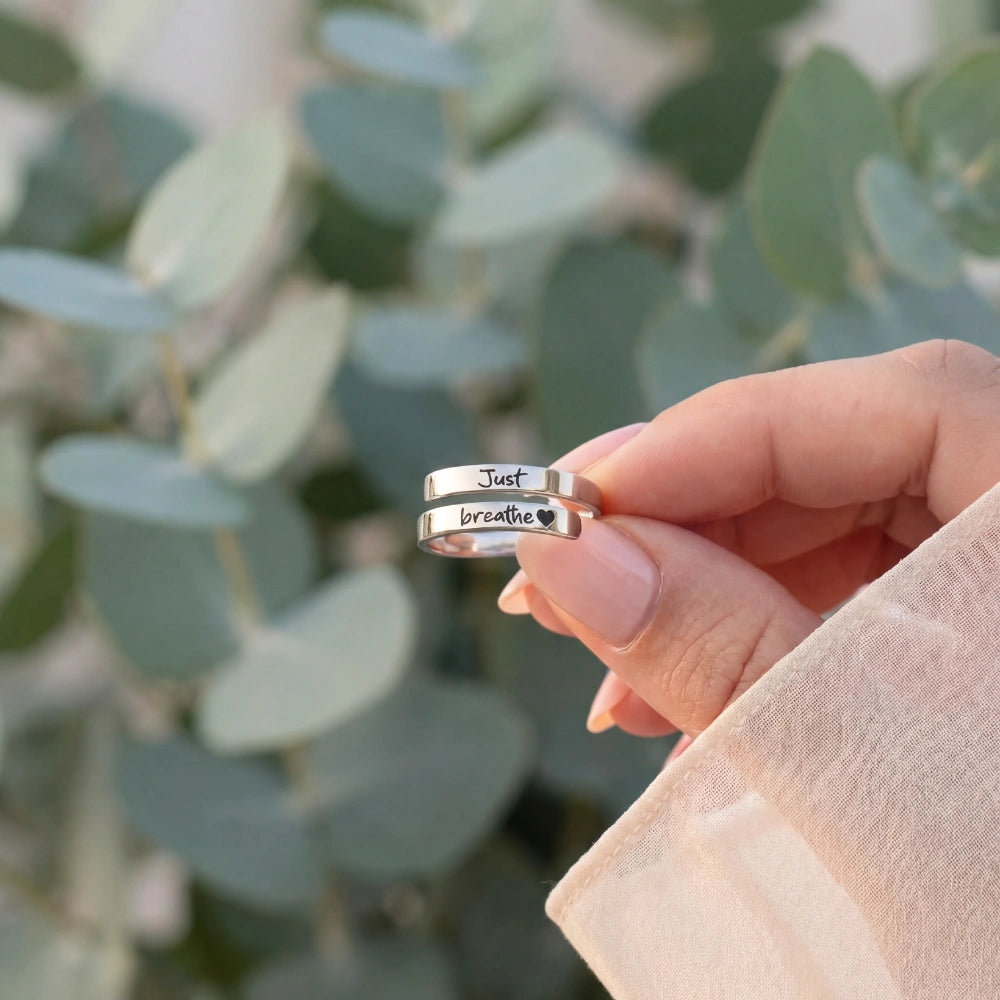 Just Breathe Ring