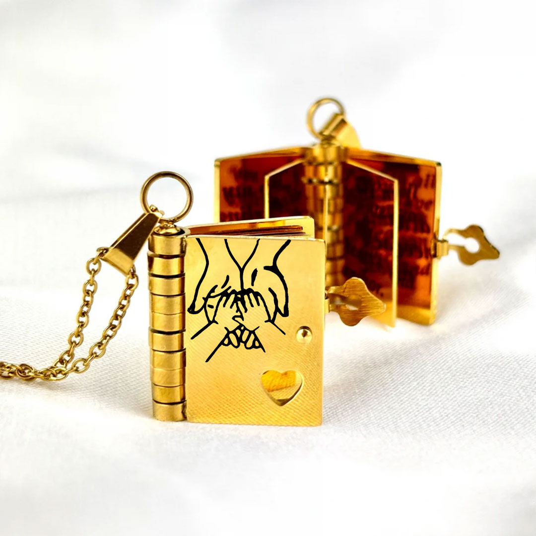 For Daughter - My Incredible Daughter Book Necklace