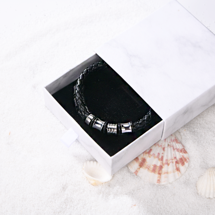 To My Grandson, I Will Always Be With You Bracelet