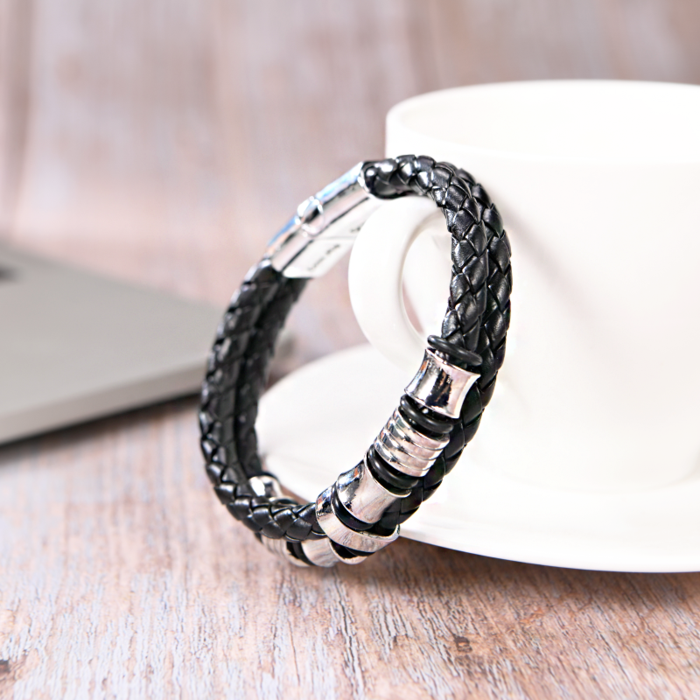 To My Grandson, I Will Always Be With You Bracelet