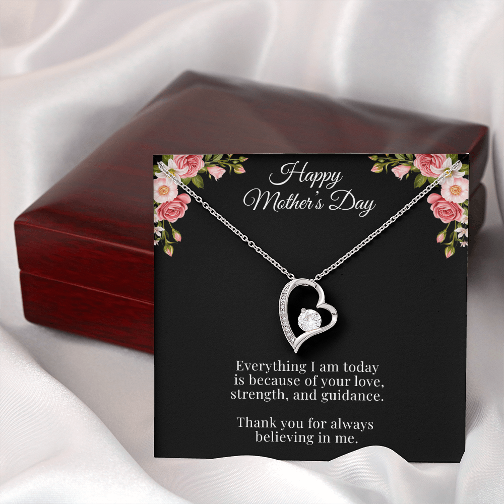 Forever Love Necklace – Emotional Mother’s Day Gift for Mom | Heart Pendant