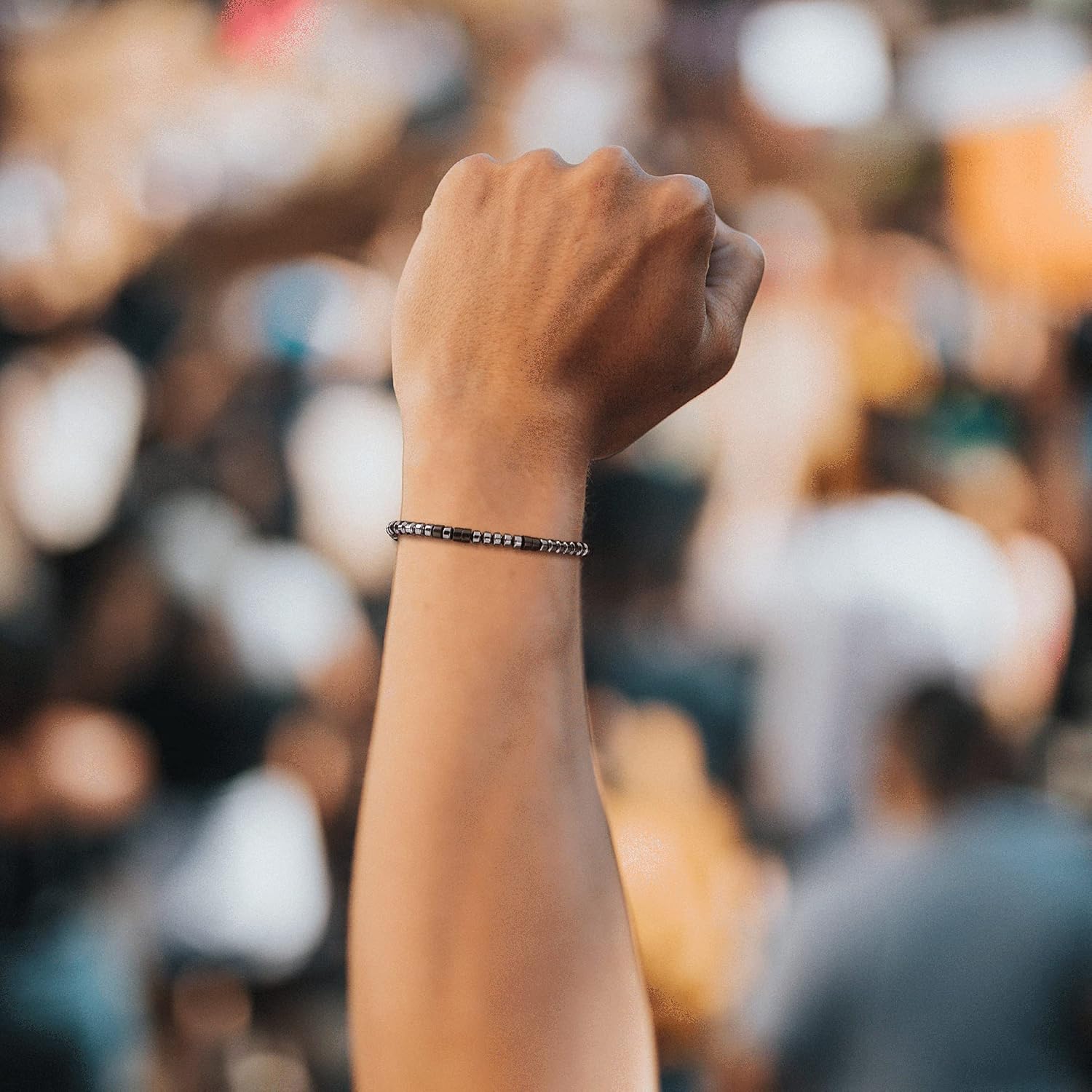 Inspirational 𝐌𝐨𝐫𝐬𝐞 𝐂𝐨𝐝𝐞 𝐁𝐫𝐚𝐜𝐞𝐥𝐞𝐭𝐬 𝐟𝐨𝐫 𝐖𝐨𝐦𝐞𝐧 𝐌𝐞𝐧 Mothers Day Birthday 𝐆𝐢𝐟𝐭𝐬 Mom Mother Father Daughter Aunt Grandmother Jewelry Cord Wrap Bracelet with Black Hematite Beads