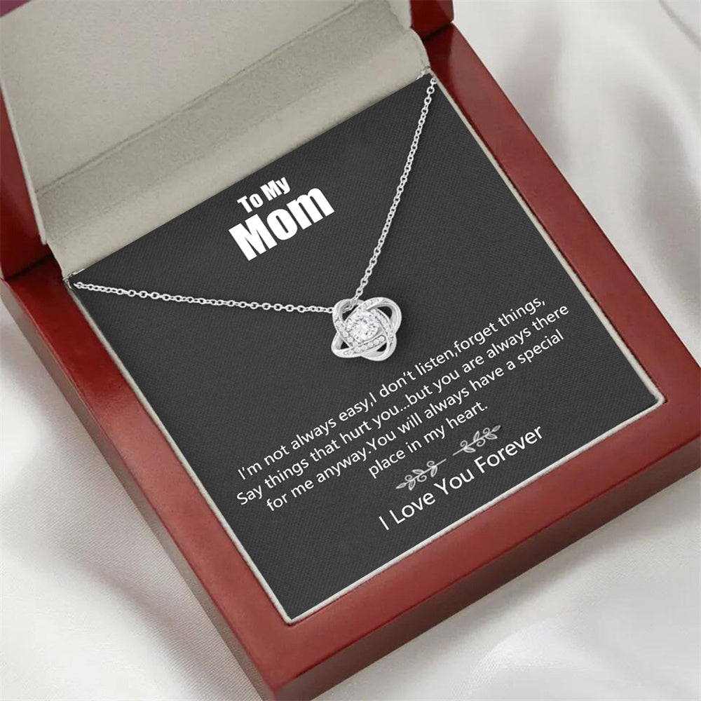 Four-Leaf Clover Necklace Hollow Light Luxury Niche Design Mother's Day Gift Clavicle Chain Light Box Set