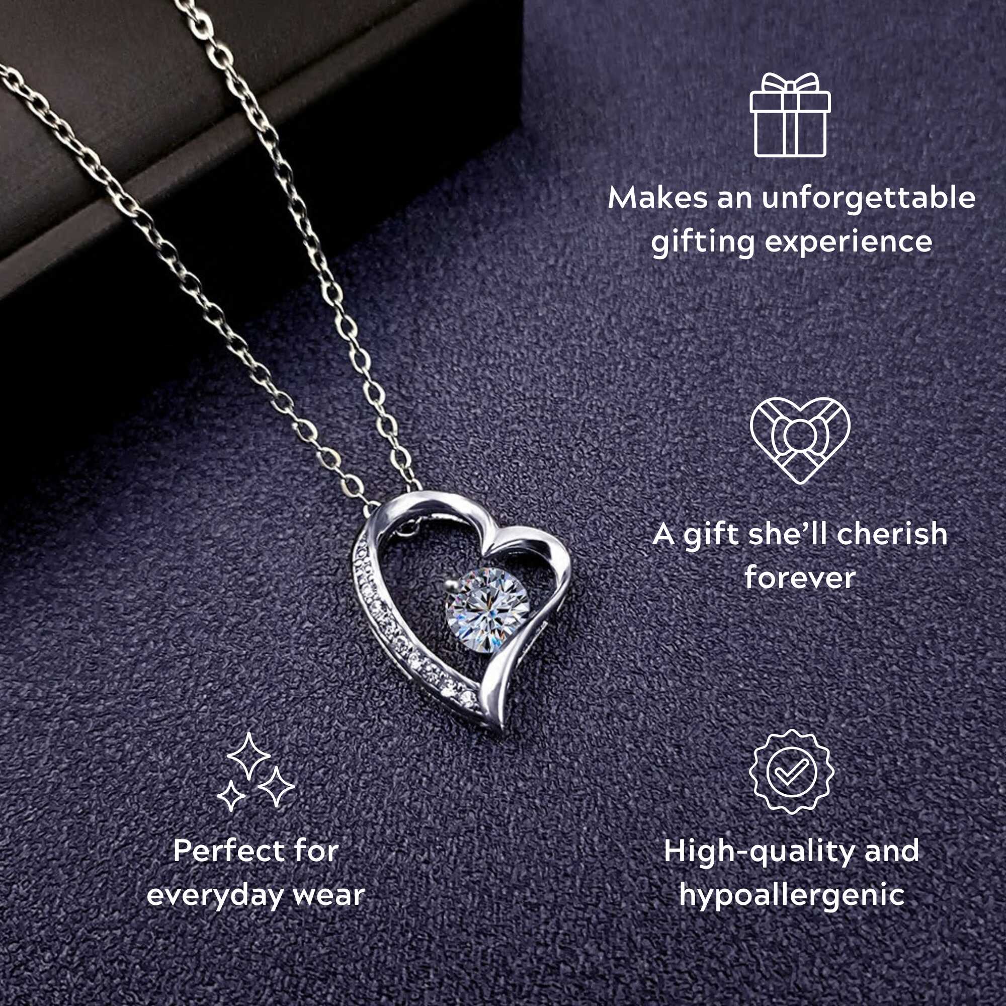 To My Wife – Love Heart Necklace – Your Last Everything