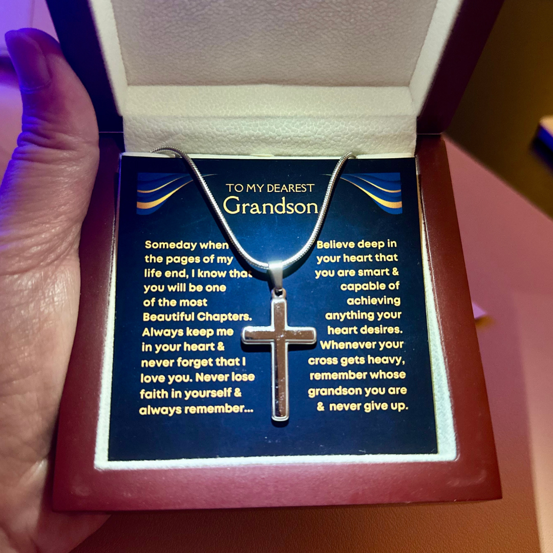 [ALMOST SOLD OUT] Grandson, Never Lose Faith - Cross Necklace (GS34)