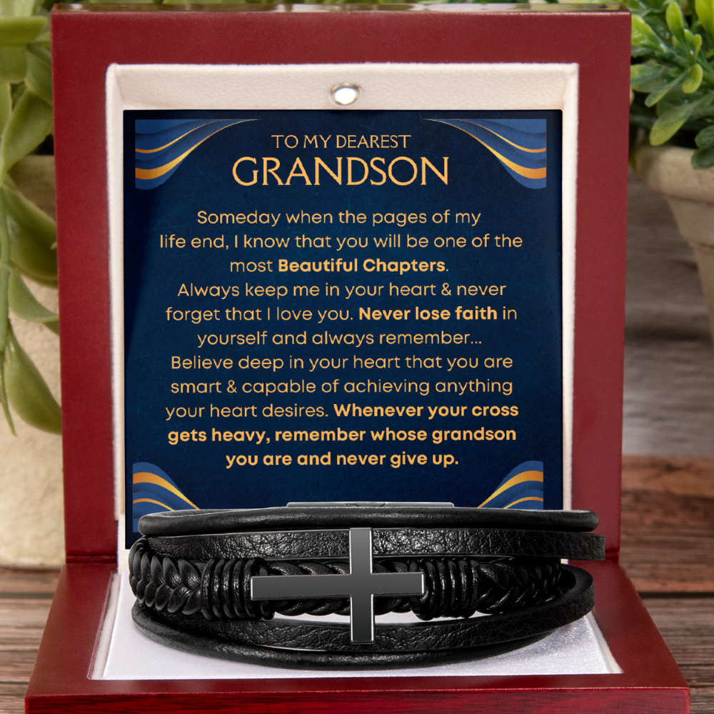 [ALMOST SOLD OUT] Grandson, Never Lose Faith - Cross Bracelet (GS35)