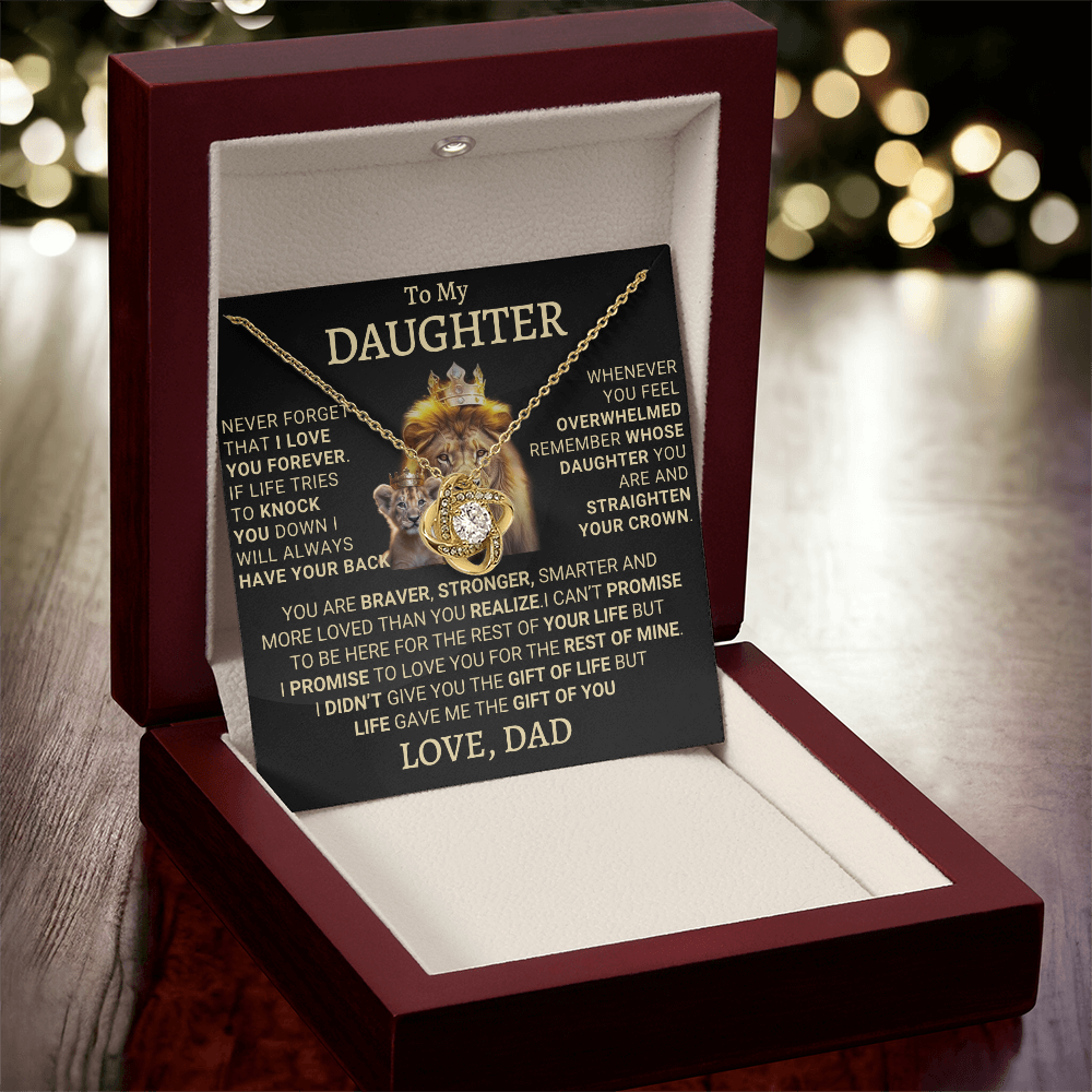 Gift for Daughter from Dad – A Beautiful Father-Daughter Necklace